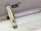 2017 Clone Montblanc Limited Edition Rollerball Pen White & Gold Clip2 (3)_th.jpg